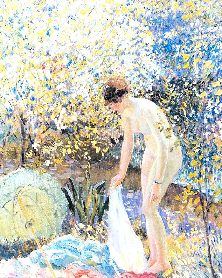 Cherry Blossoms, Frieseke