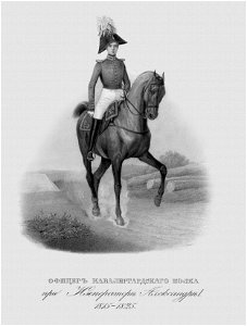 Chevalier Gardes 1815