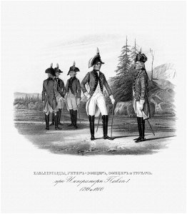 Chevaliers Gardes 1799 2