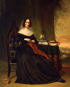 Chester Harding - Mrs. Abbott Lawrence (Katherine Bigelow) - 61.240 - Museum of Fine Arts