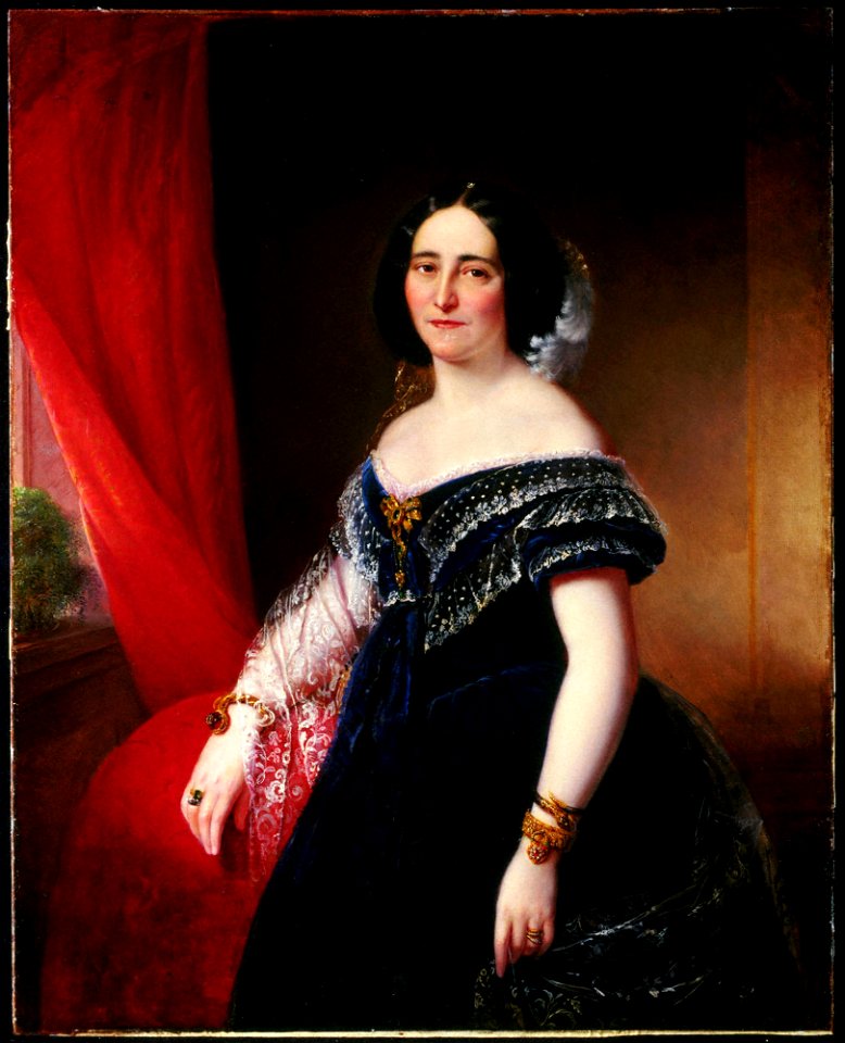 Chester Harding - Portrait of Mrs. Quincy - 2002-342 - Princeton University Art Museum