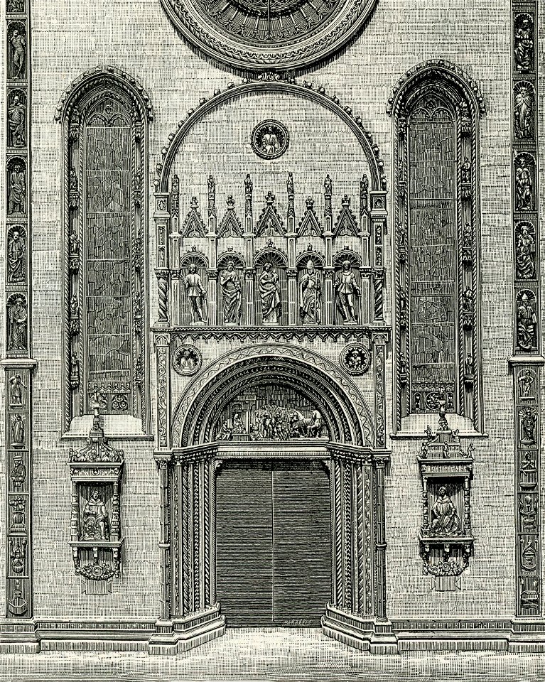 Como porta maggiore del Duomo