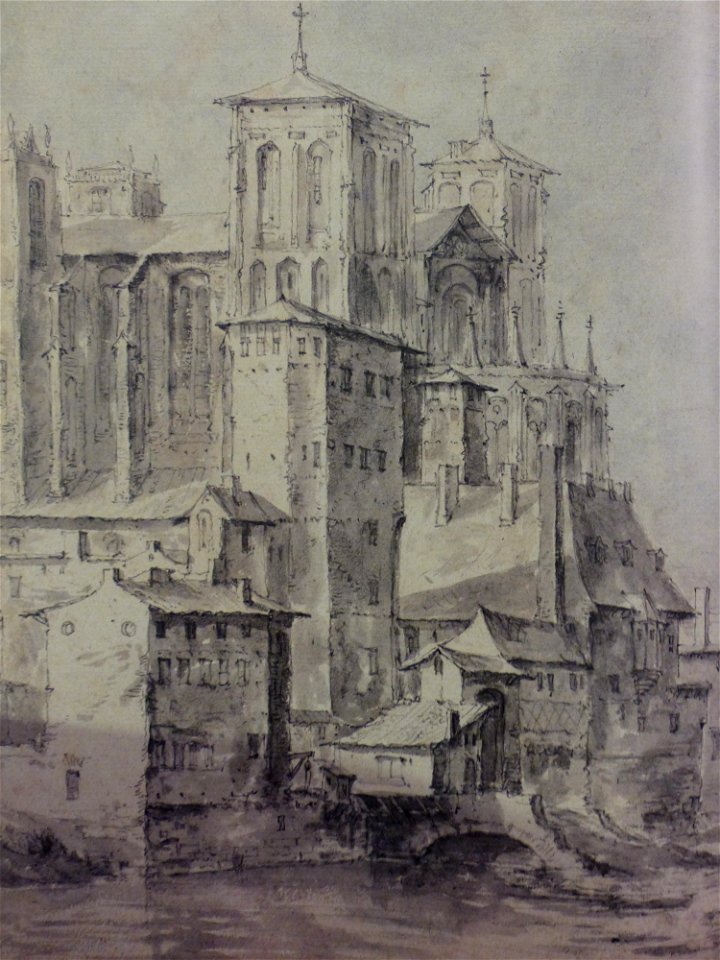 Chevet de Saint-Jean (Karel Dujardin 1655 - Rijksmuseum)