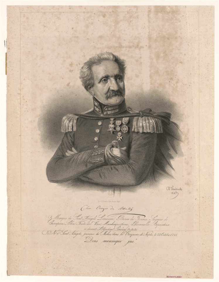 Chev. Orazio de Attellis - Chs. Fenderich 1843. LCCN2003653694