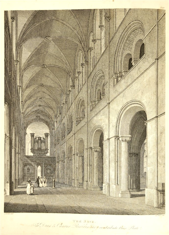 Chichester Cathedral Nave Willis 1861