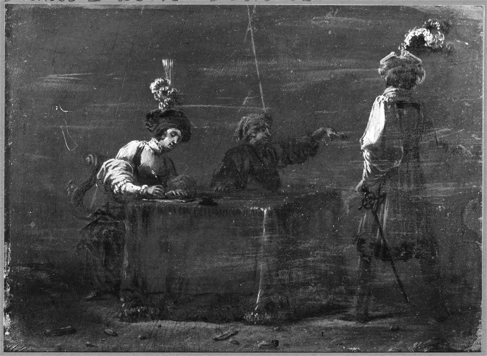 Company around a Table (Leonard Bramer) - Nationalmuseum - 17198