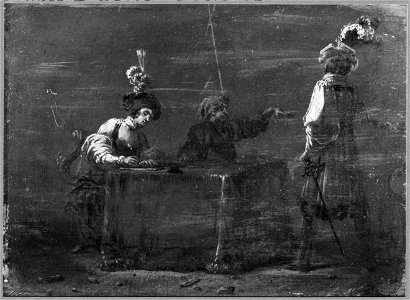 Company around a Table (Leonard Bramer) - Nationalmuseum - 17198