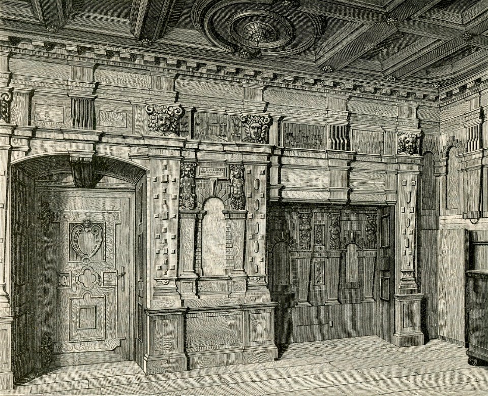 Chiavenna stanza in legno