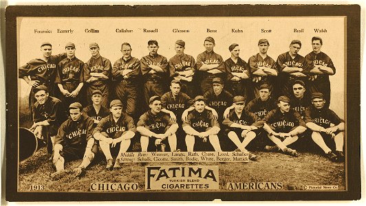 Chicago White Sox, baseball card portrait LCCN2007685726