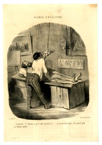 Comment, St Gervais a pris cette position là... (What, St Gervase took this pose...) (BM 1910,0324.130)