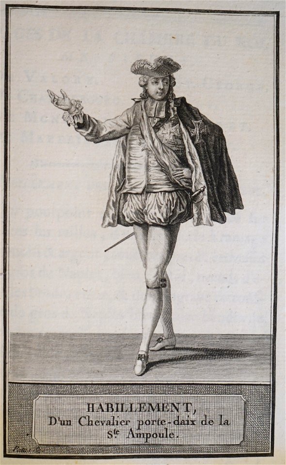 Chevalier porte daix Louis XVI Patas06117