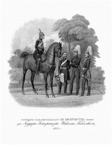 Chevaliers Gardes 1851