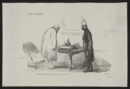 Chez le Basileus. C'est son casque de jeune homme... A part ça, il est neutre LCCN2015648133