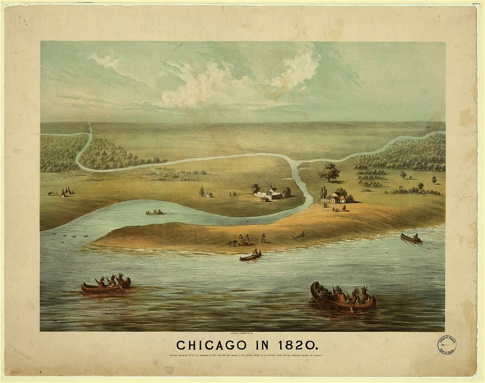 Chicago in 1820 LCCN2009633650