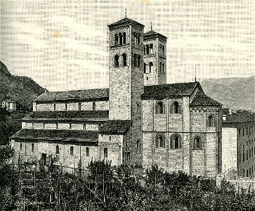 Como Chiesa di Sant’Abbondio veduta di fianco