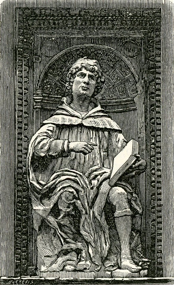 Como Plinio il Vecchio sulla facciata del Duomo