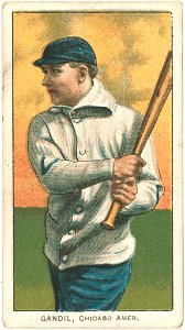 Chick Gandil, Chicago White Sox, baseball card portrait LCCN2008676447