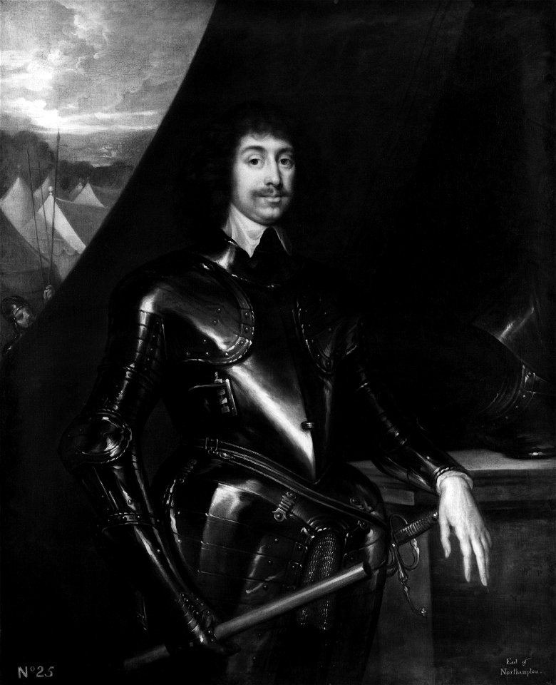 Spencer Compton, 2nd Earl of Northampton by Cornelius Johnson