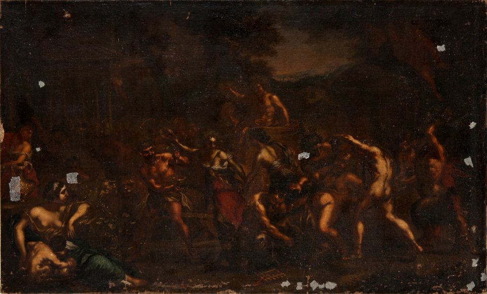 Company Celebrating Bacchus - Nationalmuseum - 17339