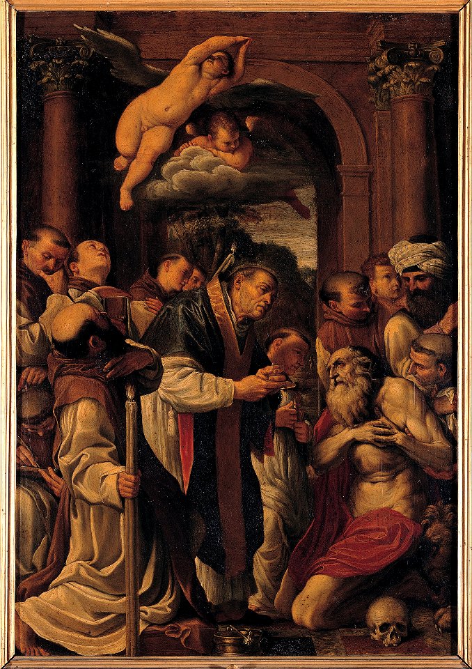 Communion of St. Jerome - Google Art Project
