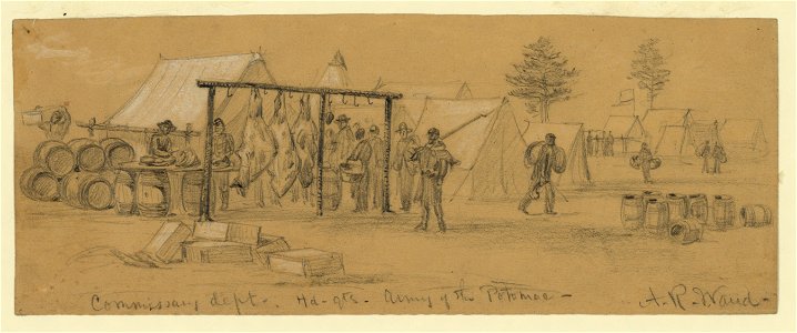 Commissary dept. Hd.qts. Army of the Potomac LCCN2004660287