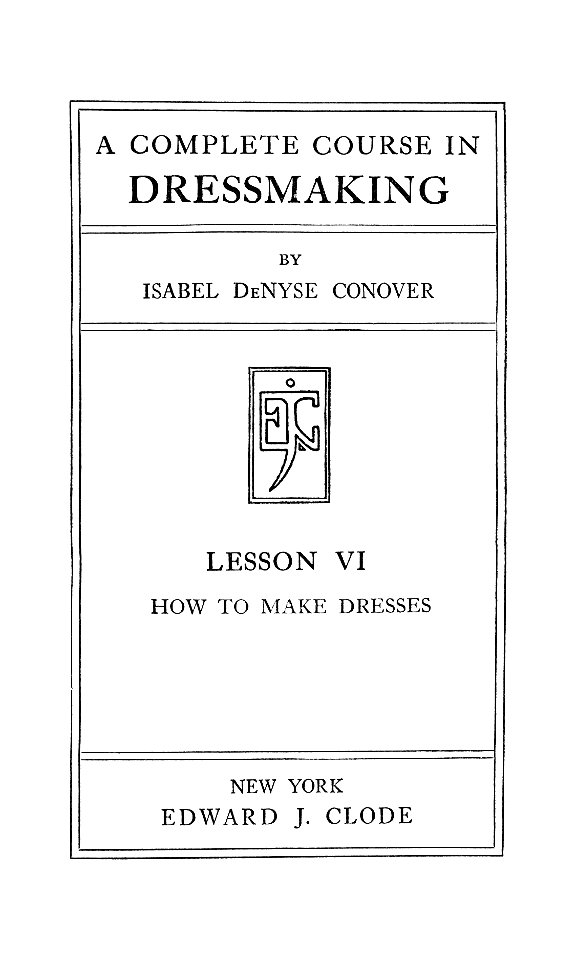 Complete Course in Dressmaking-6-0003