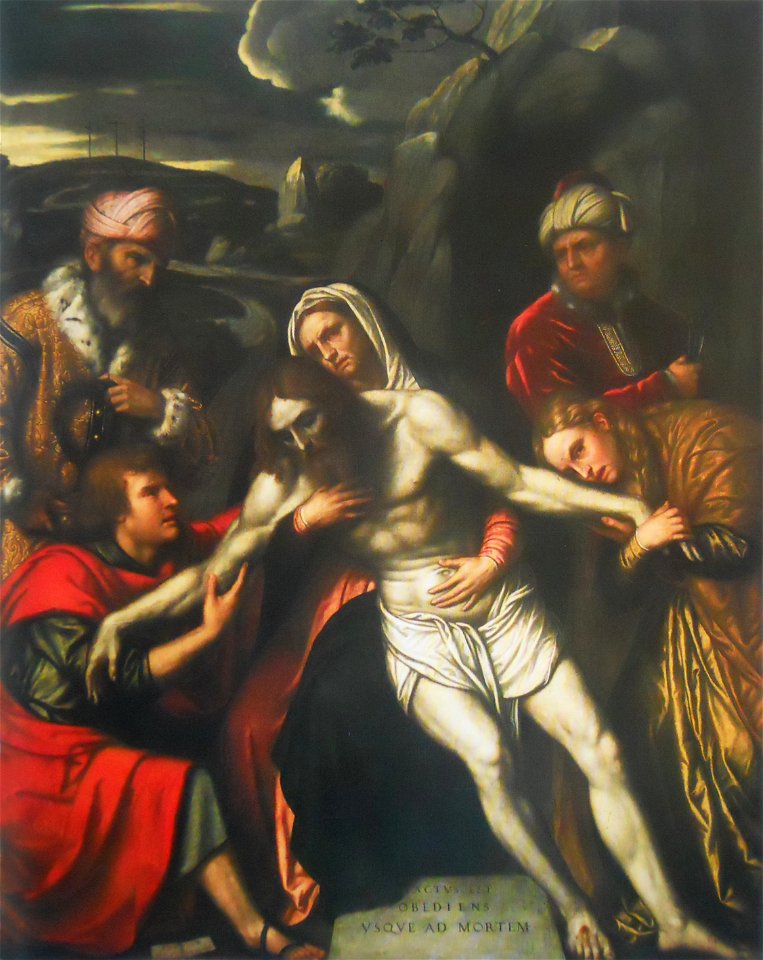 Compianto sul Cristo morto (Moretto New York)