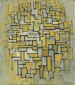 Composition in Brown and Gray, Piet Mondrian, 1913