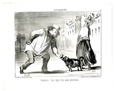 Conduite bien digne d'un ancien pharmacien (A behaviour fitting a former pharmacist) (BM 1918,0511.262)