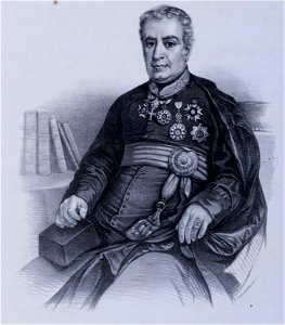 Conego Januario da Cunha Barbosa - Litografia (cropped)