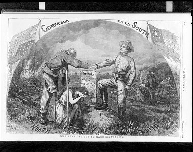 Compromise with the South - Dedicated to the Chicago Convention - Th. Nast. LCCN2002723256