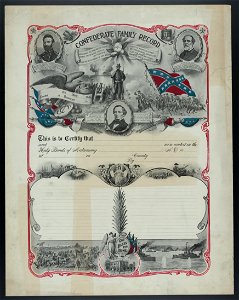 Confederate family record LCCN2003674740