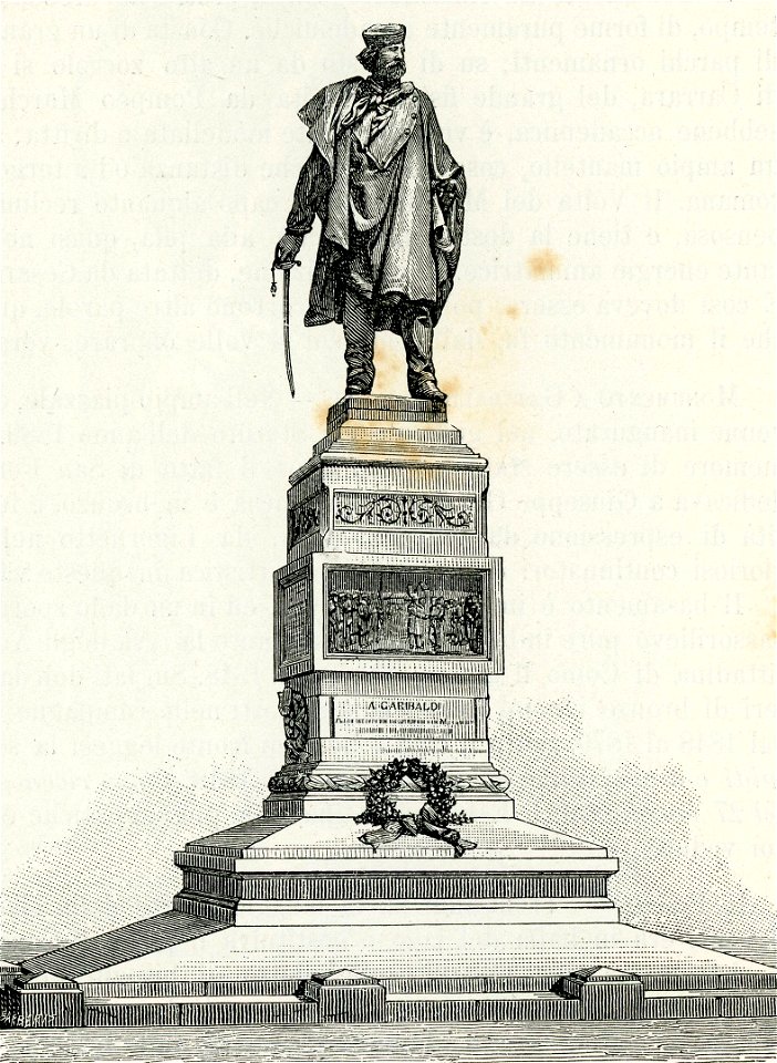 Como monumento a Giuseppe Garibaldi