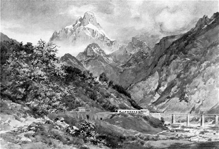Compton, 1904, Montasch von Dogna aus - Julische Alpen