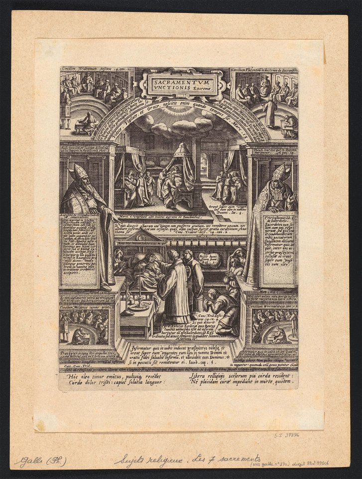 Confession 1576 print by Hans Bol, S.I 37888, Prints Department, Royal Library of Belgium