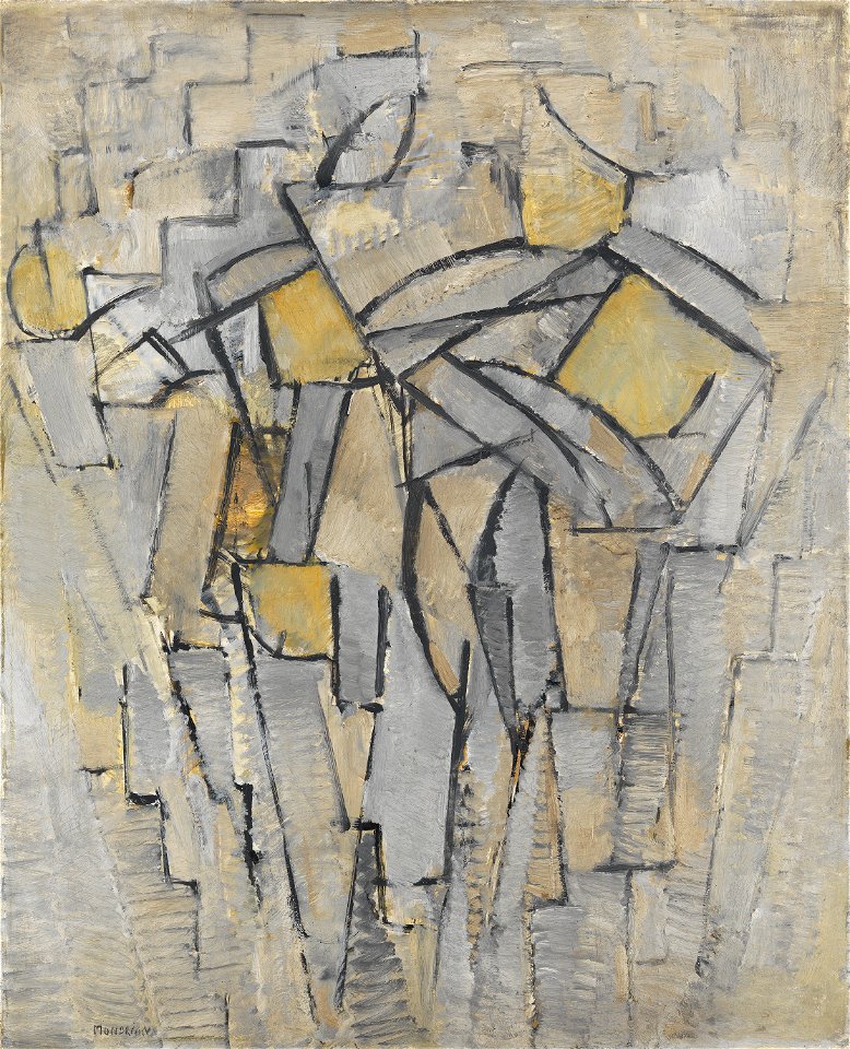 Composition No XIII - Composition 2, Piet Mondrian, 1913