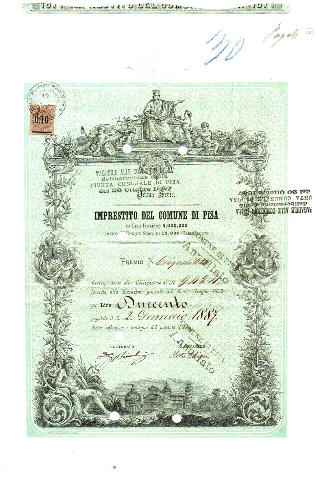 Comune di Pisa 1895