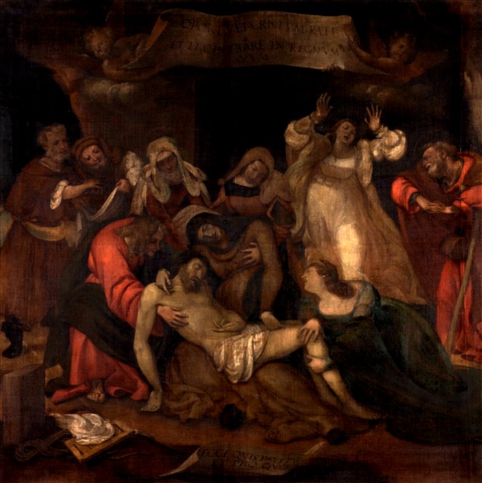 Compianto sul Cristo morto - Lotto