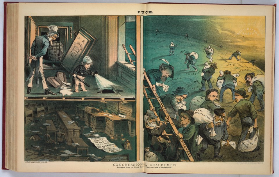Congressional cracksmen - J. Keppler. LCCN2012647268