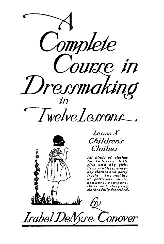 Complete Course in Dressmaking-10-0001