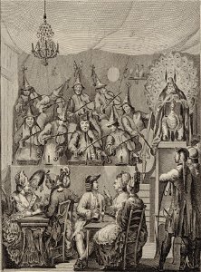 Concert extraordinaire donné au café des aveugles en septembre 1771