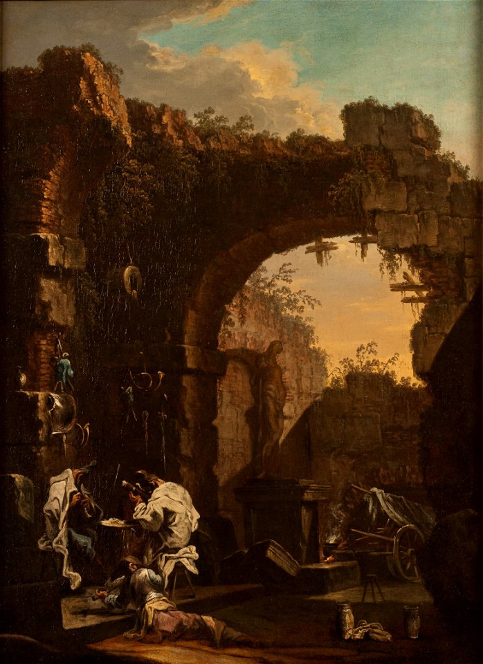 Concert in the Ruins (Alessandro Magnasco) - Nationalmuseum - 22390