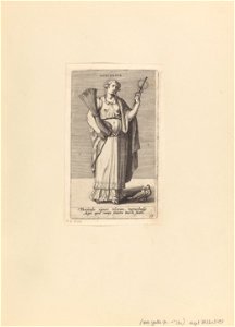 Concordia print by Philip Galle, S.IV 2879, Prints Department, Royal Library of Belgium