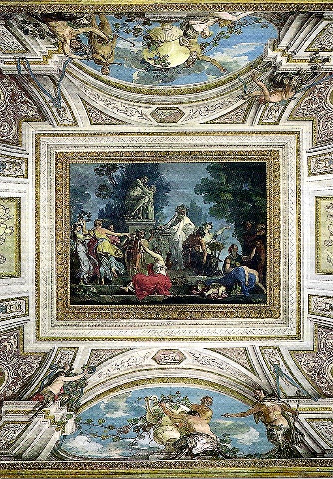 Conca, Tommaso - Sacrificio a Sileno (detail) - 1775-1778