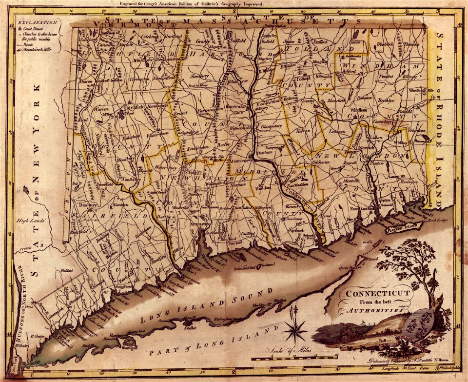 Connecticut, from the best authorities. LOC 99466758