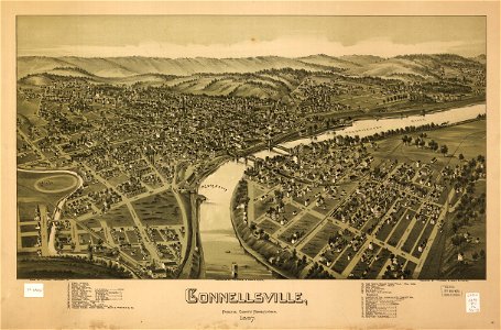 Connellsville, Fayette County, Pennsylvania 1897 LOC 73693125