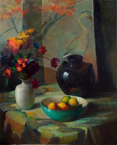 Still Life painting by Maurice Compris, Vose Galleries, Boston