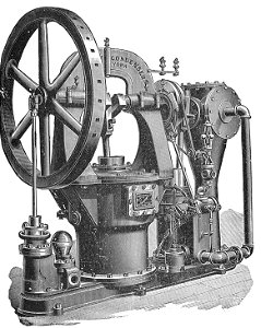 Conover jet condenser and air pump (New Catechism of the Steam Engine, 1904)