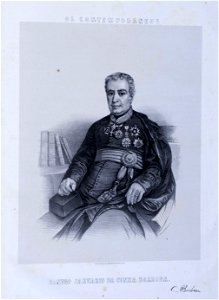 Conego Januario da Cunha Barbosa - Litografia