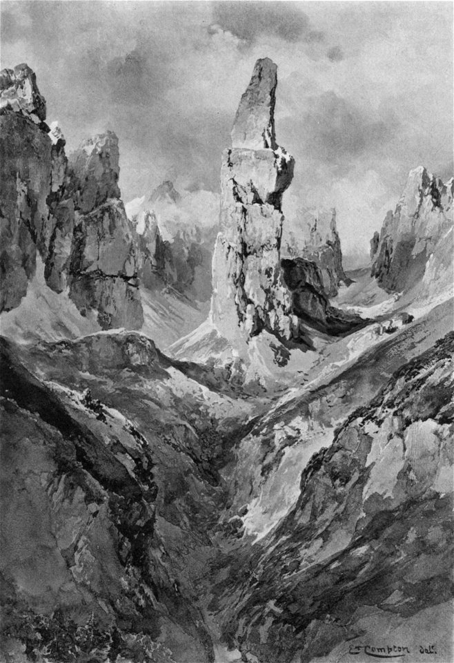 Compton, 1904, Campanile di Val Montanaia - Karnische Voralpen